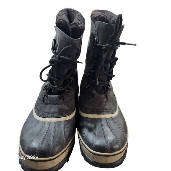 Sorel Caribou Snowboots Men SZ 10 Winter Workwear Outdoors Waterproof Gorpcore - Picture 6 of 6